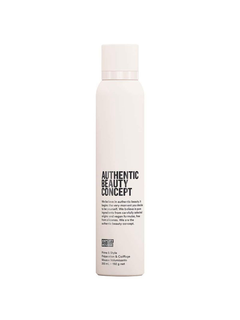 Authentic beauty concept styling mousse