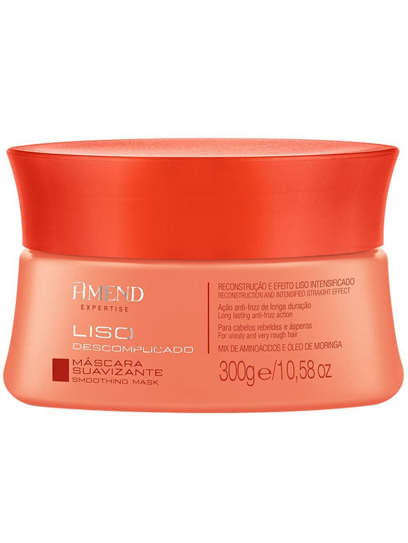 Amend expertise liso descomplicado máscara