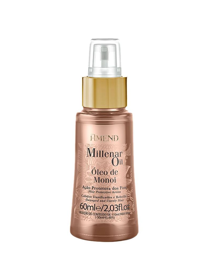 Óleo tratamento amend millenar oil segredos do taiti