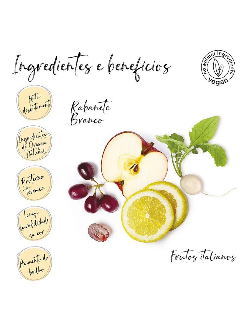 Yellow color care máscara para cabelos coloridos