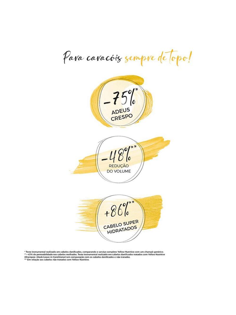 Yellow curls – leave in pudding