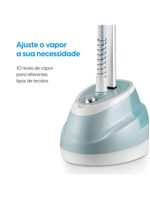 Vaporizador Steamer Vertical - 1,6L 10 Níveis de Vapor Steamer Vaporizador Higienizador 110V