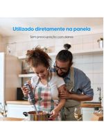 Mixer Power Inox Lunar 3 em 1 - Mistura, Tritura e Bate 600W 110V