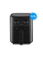 Fritadeira Air Fryer Quad Fry 1400W 4,2L Preta Com Tecnologia Air Circuit 360° 220V