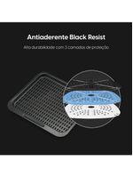 Fritadeira Air Fryer Forno Style Oven Fry 10 Litros 110v 1400w Grelha Removível Com Painel Digital