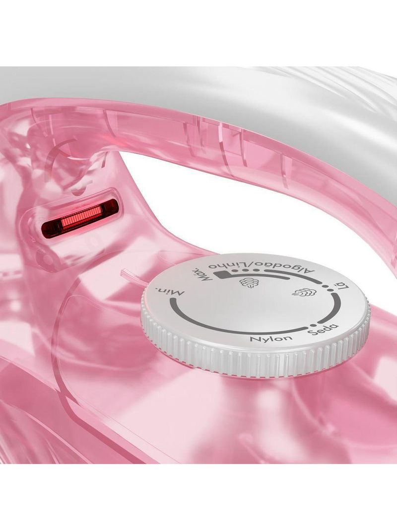 Ferro De Passar A Vapor Britânia Rosa Vapor Extra BFVE01A 220V