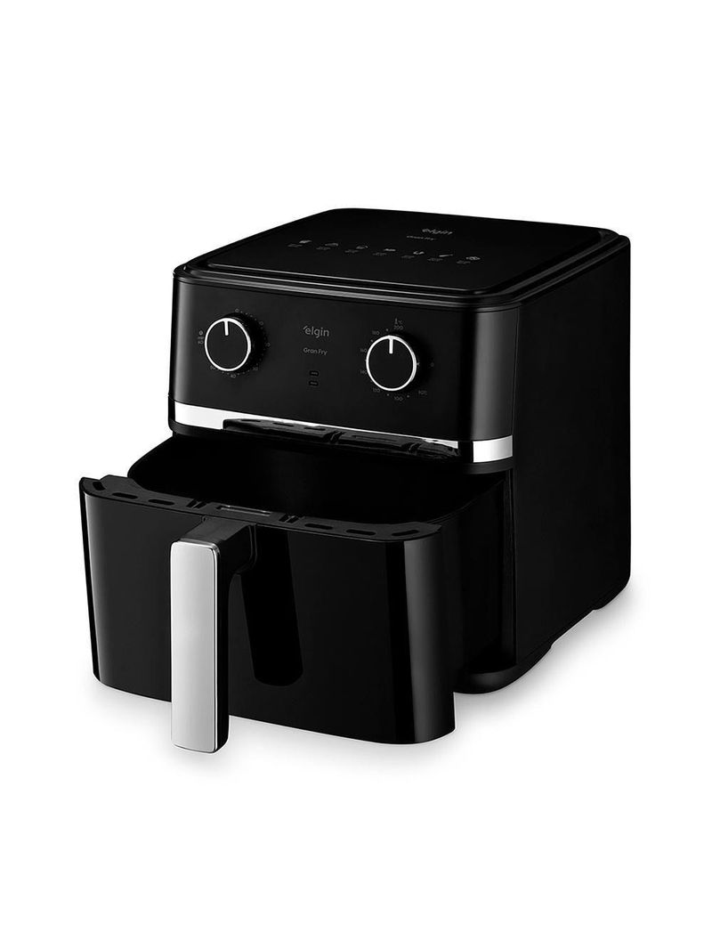 Fritadeira Elétrica Air Fryer Elgin Gran Fry 8 Litros Preto AFG80 110V