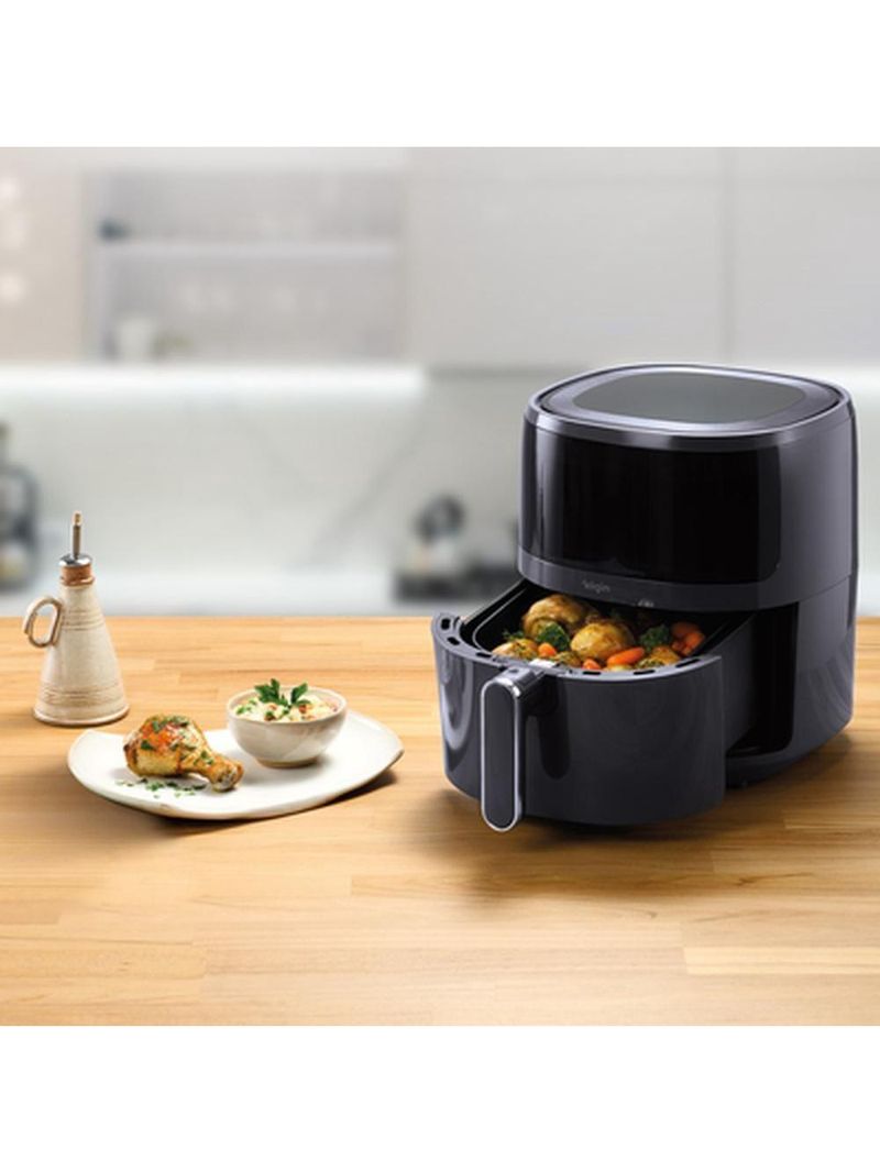 Fritadeira Elétrica Air Fryer Elgin Visio 5 Litros Cinza AFJ50 110V