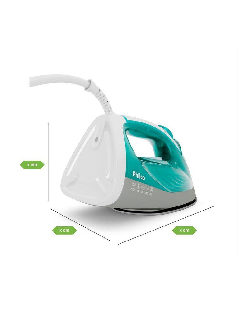 Ferro De Passar A Vapor Philco 320ml Base Cerâmica PFV71 220V