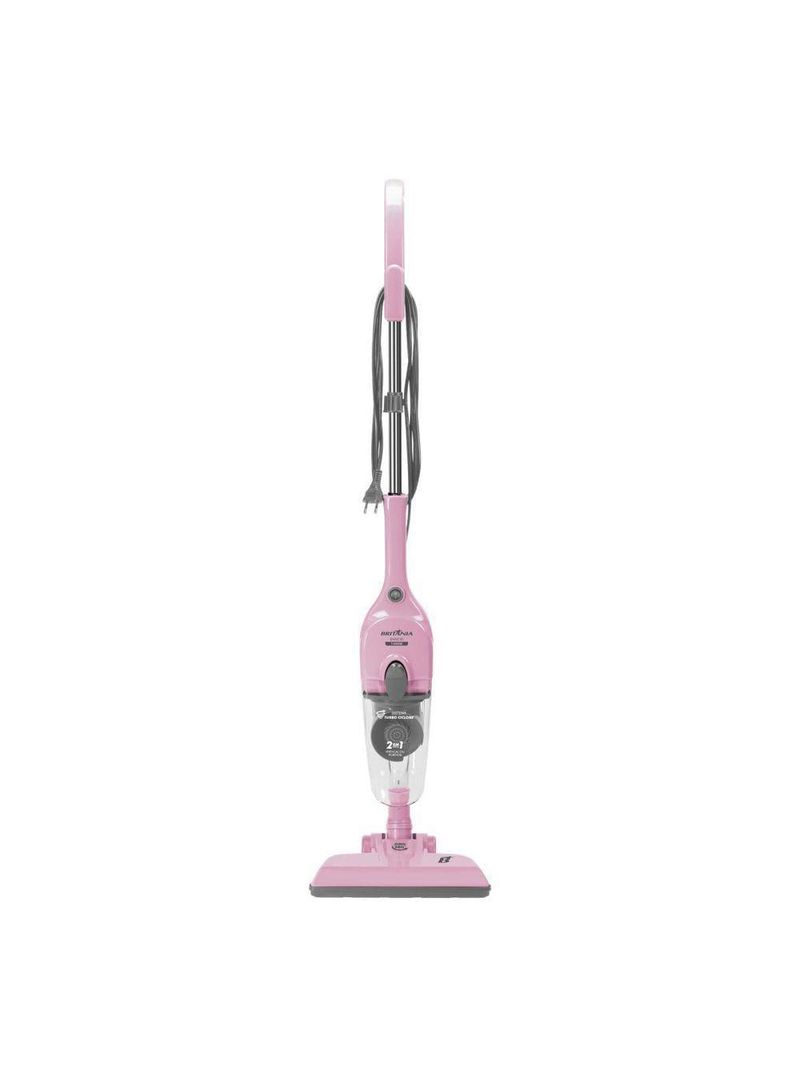 Aspirador de Pó Rosa Vertical Britânia 2 em 1 1400W BASE30 110V