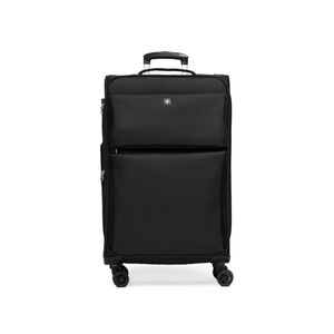 Mala média poliéster 4 rodas swiss one verbier ii preto