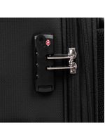 Mala média poliéster 4 rodas swiss one verbier ii preto