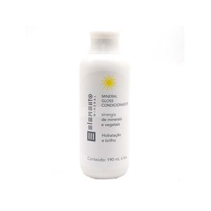 Elemento mineral mineral gloss condicionador