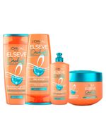 Elseve cachos longos dos sonhos kit - shampoo + condicionador + máscara+ creme de pentear