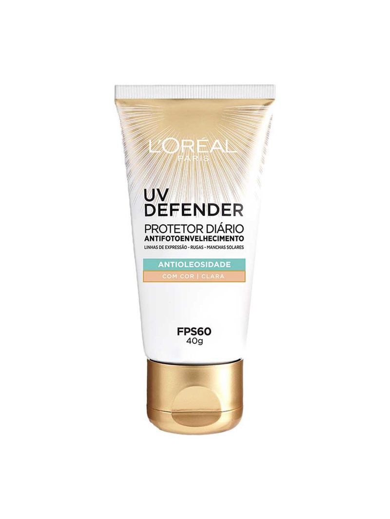L'oréal paris revitalift uv defender kit – Água micelar 5 em 1 + sérum + protetor solar uv defender fps 60 cor clara