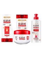 Elseve reparação total 5 kit - shampoo + condicionador + creme de pentear + tratamento