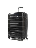 Mala grande polipropileno 4 rodas suissewin montreux preto