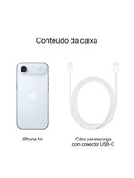 Apple iphone air 512gb 6,5" 48mp azul-céu
