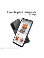 Celular samsung galaxy a17 4g tela 67" 128gb super amoled câmera tripla 50mp preto