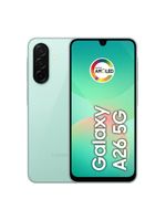 Smartphone samsung galaxy a26 tela 67" 256gb 5g câmera tripla 50mp verde