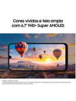 Smartphone samsung galaxy a16 5g azul escuro, 128gb, 4gb ram, câmera de até 50mp, tela 67", nfc, ip54, bateria 5000 mah e processador exynos 1330