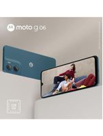 Smartphone motorola moto g06 4g tela 6,9” 128gb câmera 50mp azul marinho