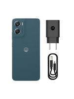 Smartphone motorola moto g06 4g tela 6,9” 128gb câmera 50mp azul marinho