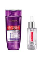 L'oréal paris hialurônico kit - Água micelar + sérum preenchedor
