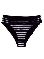 Calcinha Absorvente Bela Gil Korui - Preta e Branca