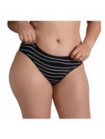 Calcinha Absorvente Bela Gil Korui - Preta e Branca
