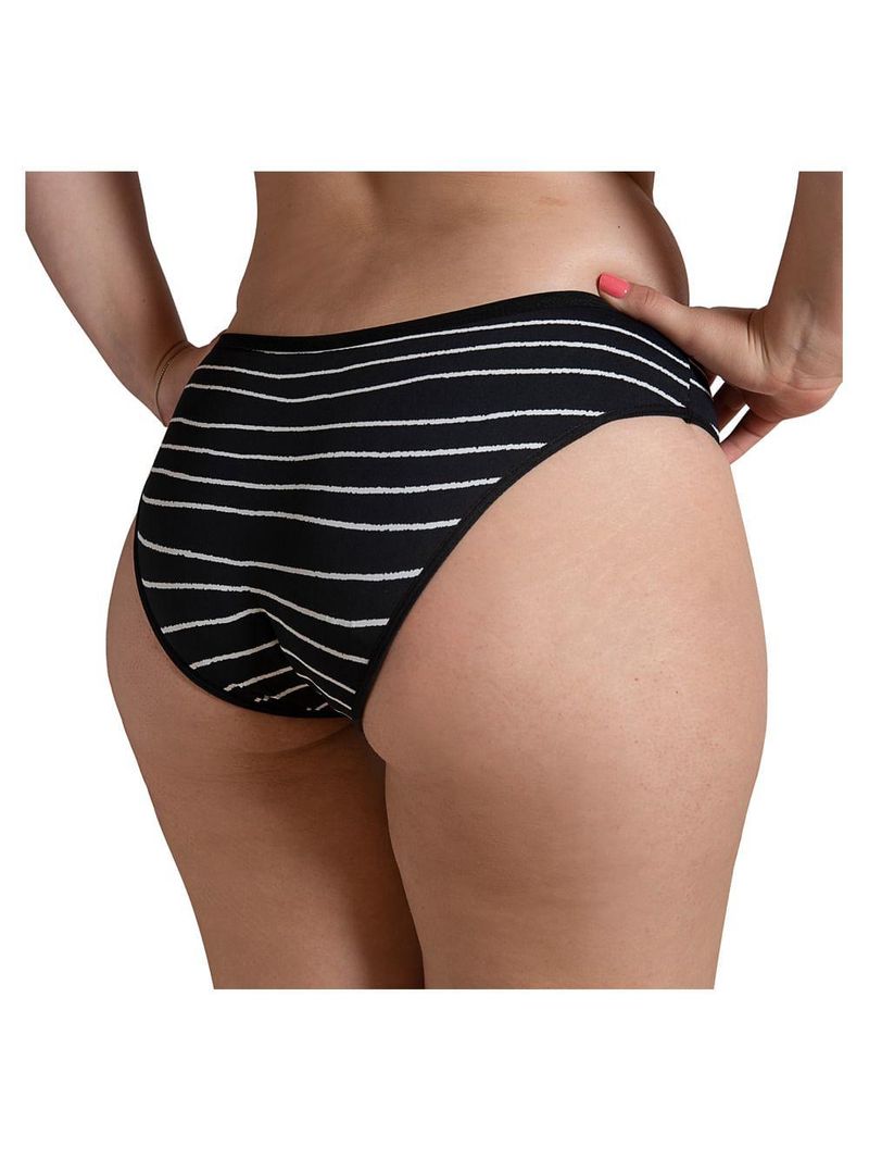 Calcinha Absorvente Bela Gil Korui - Preta e Branca