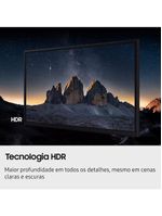 Smart tv 43” samsung full hd un43f6000fgxzd, xbox cloud gaming, hdr, som em movimento virtual, ai energy mode, wi-fi e bluetooth