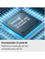 Smart tv 43" 4k samsung 43u8600f crystal hdr tizen alexa e xbox gaming