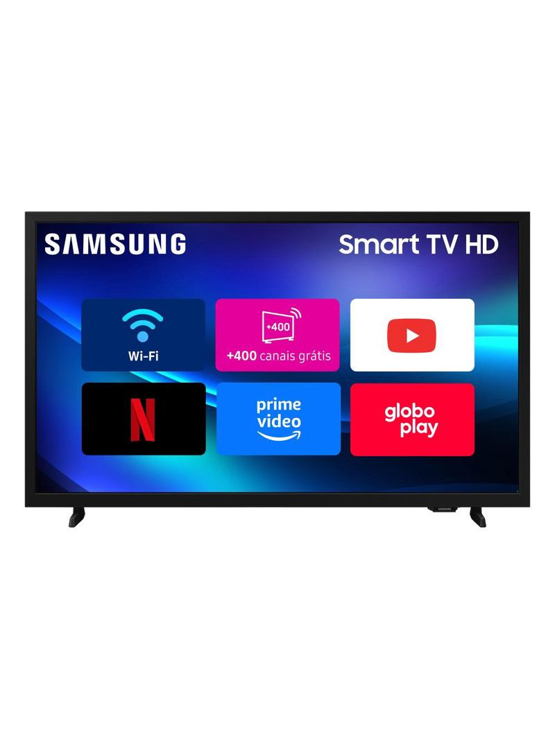 Smart tv 32" hd samsung h5000f sistema operacional tizen hdr purcolor