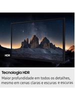 Smart tv 32" hd samsung h5000f sistema operacional tizen hdr purcolor
