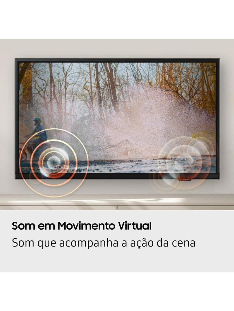 Smart tv 32" hd samsung h5000f sistema operacional tizen hdr purcolor