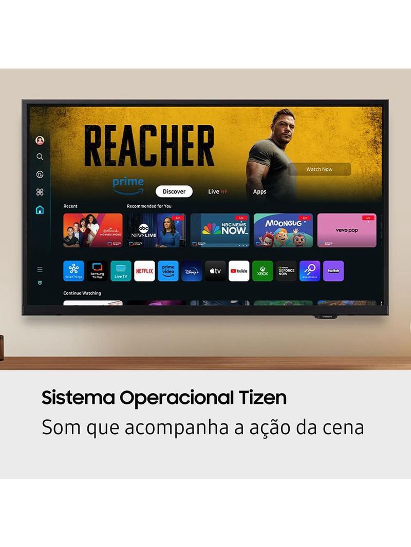 Smart tv 32" hd samsung h5000f sistema operacional tizen hdr purcolor