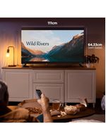 Multi roku tv 50" smart com imagem 4k 4 hdmi 2 usb compatível com alexa e google home - tl059m