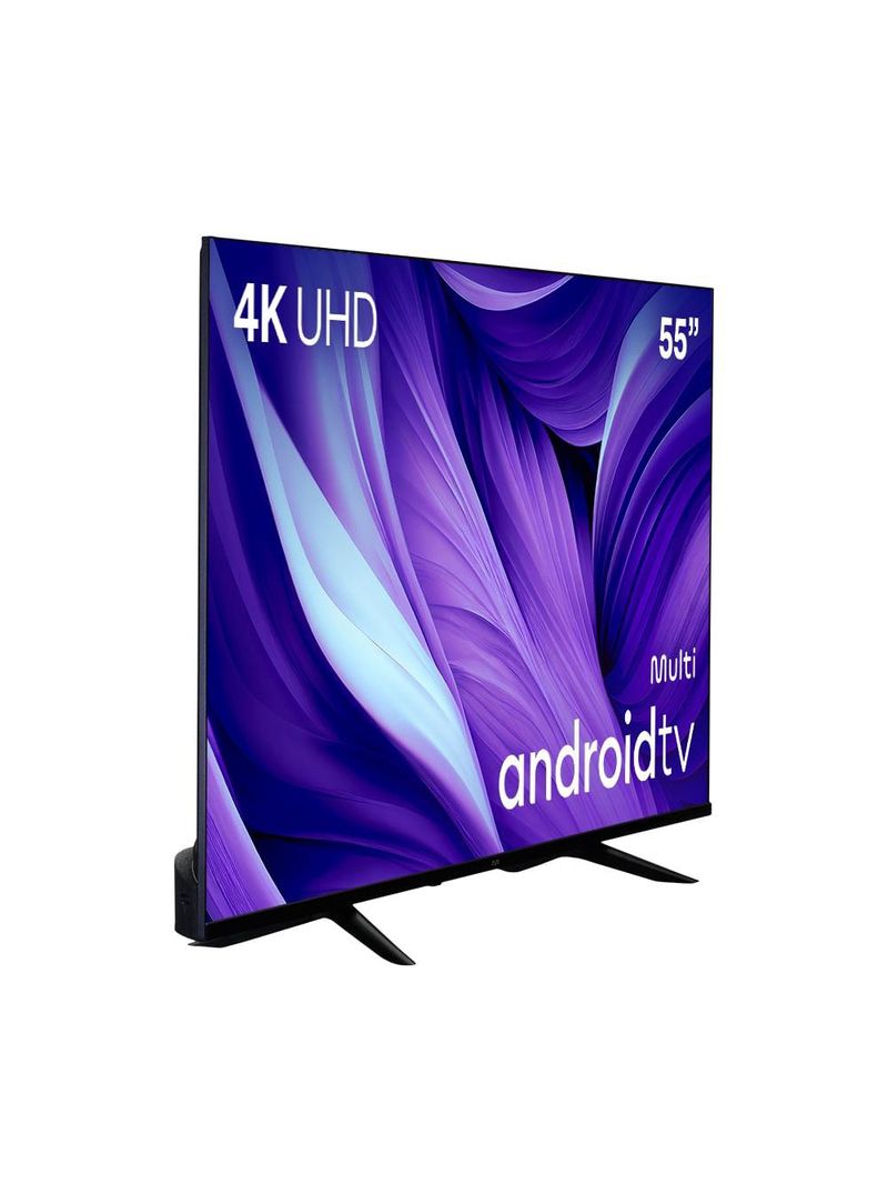 Smart tv dled 55 4k multi android 11 4hdmi 3usb wi-fi - tl061m