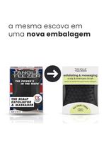 Escova esfoliante para cabelos tangle teezer scalp brush