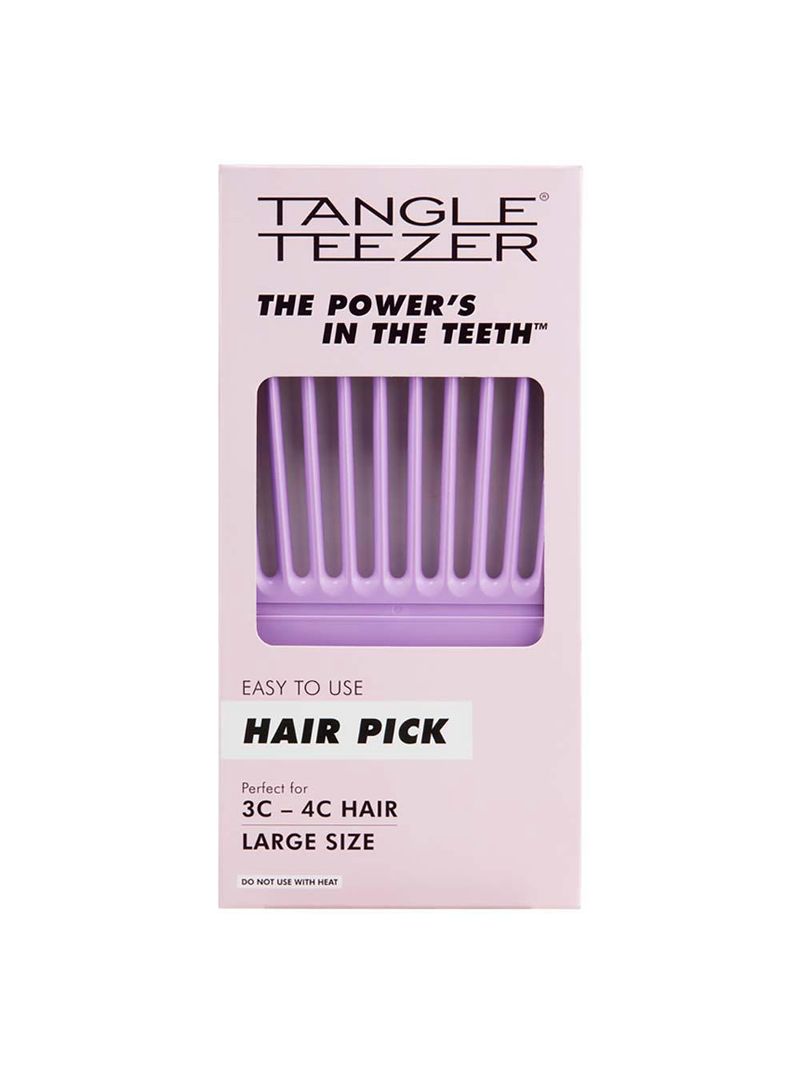Escova para cabelos crespos e cacheados tangle teezer hair pick large size