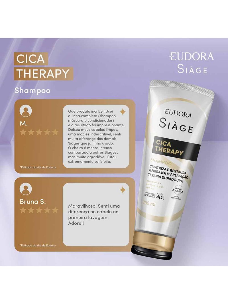 Eudora siàge cica-therapy shampoo