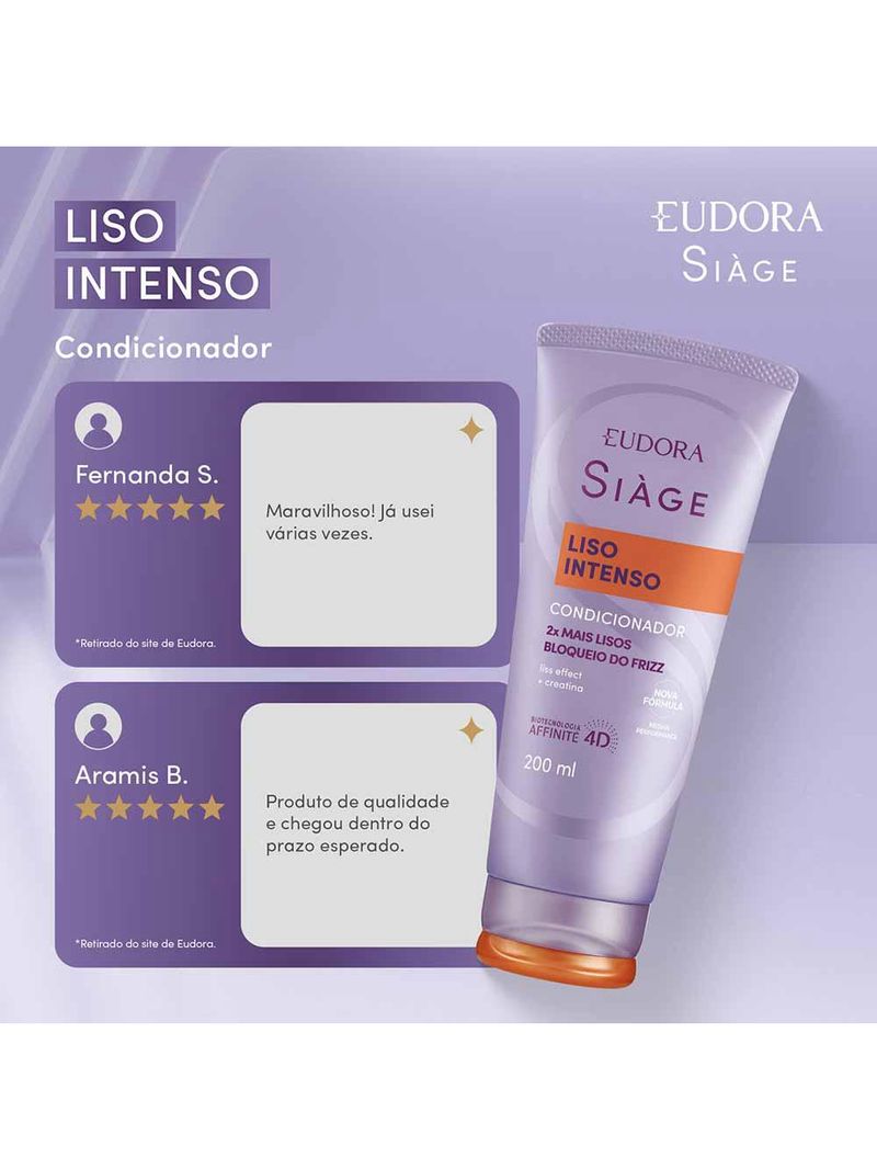 Eudora siàge liso intenso condicionador