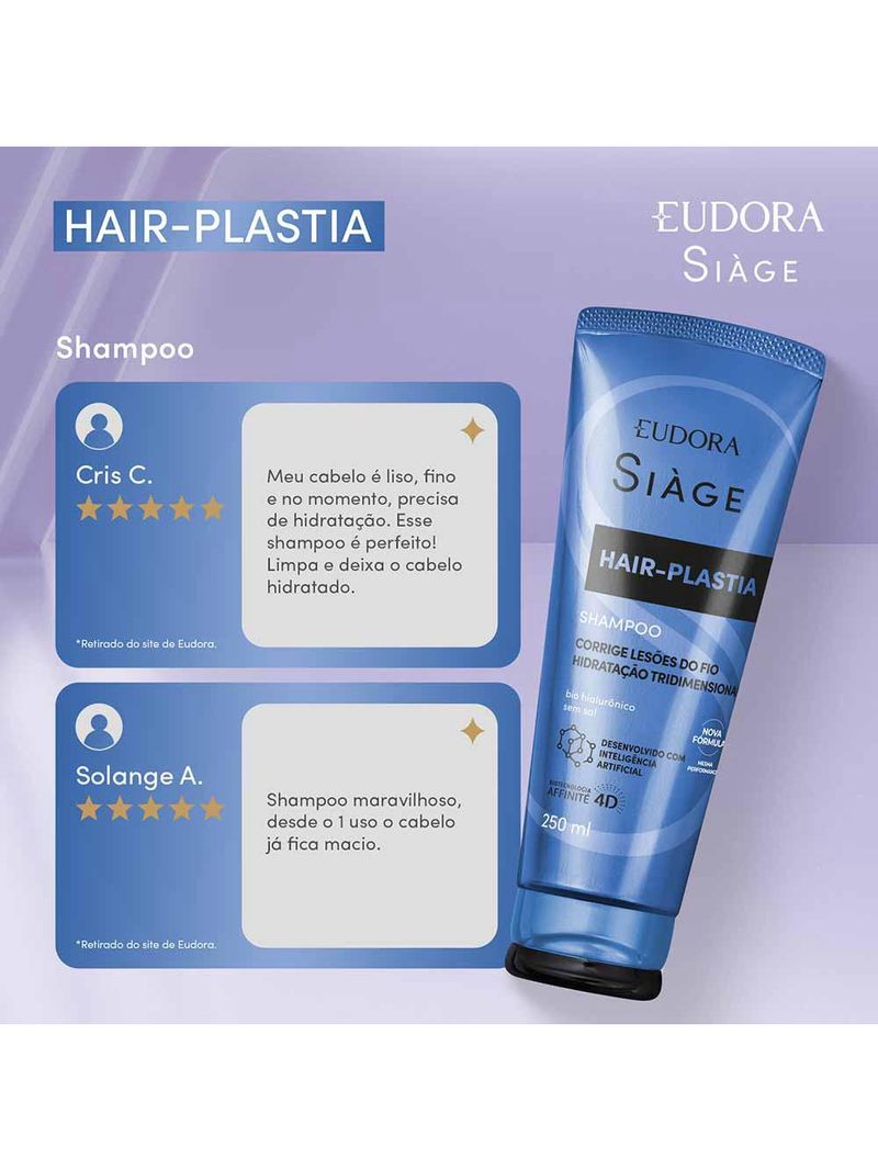 Eudora siàge hair-plastia shampoo