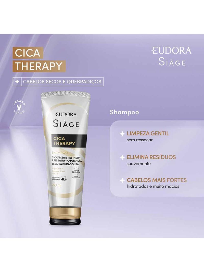 Eudora siàge cica-therapy shampoo