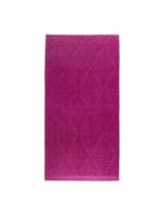 Jogo de banho native toalhas macias costela de adão 100% algodão fio penteado 5 peças rosa e pitáia