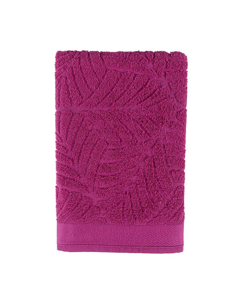 Jogo de banho native toalhas macias costela de adão 100% algodão fio penteado 5 peças rosa e pitáia