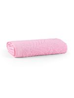 Jogo de banho native toalhas macias costela de adão 100% algodão fio penteado 5 peças rosa e pitáia