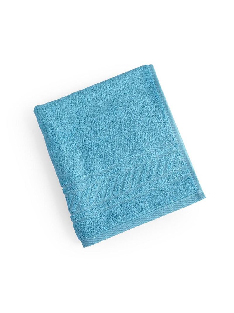 Jogo de banho lummi toalhas macias 100% algodão fio penteado 5 peças rosa e azul