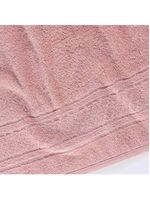 Jogo de banho lummi toalhas macias 100% algodão fio penteado 5 peças rosa e azul